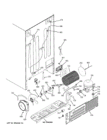 Sealed System & Mother Board parts for Ge Refrigerator GSE23GSECCSS from AppliancePartsPros.com