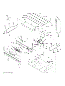 Control Panel parts for Ge Wall Oven JT5500FM1DS from AppliancePartsPros.com