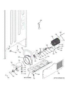 Machine Compartment parts for Ge Refrigerator GBE20ETEARBB from AppliancePartsPros.com