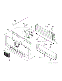Freezer Section parts for Ge Refrigerator DFE29JMDCES from AppliancePartsPros.com
