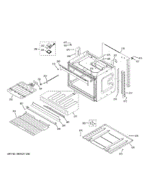 Lower Oven parts for Ge Wall Oven JK3500DF6BB from AppliancePartsPros.com