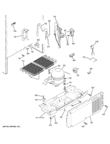 Unit Parts parts for Ge Refrigerator GTZ18ICEKRSS from AppliancePartsPros.com