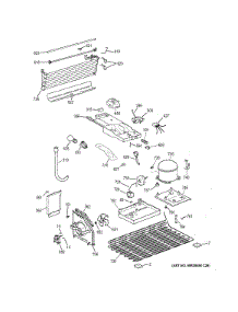 Unit Parts parts for Ge Refrigerator GTH18GCDDRWW from AppliancePartsPros.com
