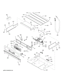 Control Panel parts for Ge Wall Oven CK7500SH4SS from AppliancePartsPros.com