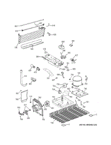 Unit Parts parts for Ge Refrigerator GTH18CBEERCC from AppliancePartsPros.com