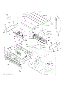 Control Panel parts for Ge Wall Oven PT9550SF8SS from AppliancePartsPros.com
