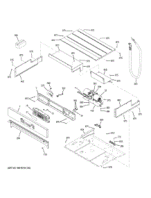Control Panel parts for Ge Wall Oven JT5500DF5BB from AppliancePartsPros.com