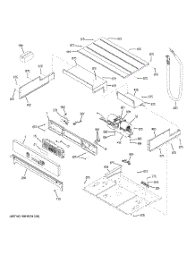 Control Panel parts for Ge Wall Oven JK5500DF5BB from AppliancePartsPros.com