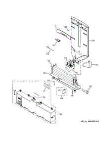 Fresh Food Section parts for Ge Refrigerator GFE27GMDCES from AppliancePartsPros.com