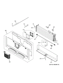 Freezer Section parts for Ge Refrigerator DFE29JMDBES from AppliancePartsPros.com