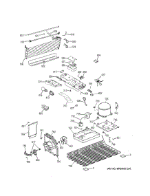 Unit Parts parts for Ge Refrigerator GTH16DBEDRBB from AppliancePartsPros.com