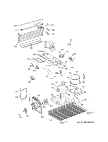 Unit Parts parts for Ge Refrigerator GTH17GBEDRWW from AppliancePartsPros.com