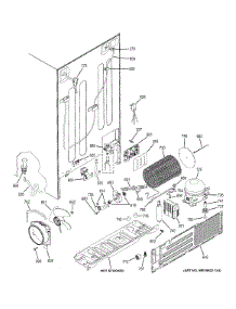 Sealed System & Mother Board parts for Ge Refrigerator PSCS5RGDBFSS from AppliancePartsPros.com