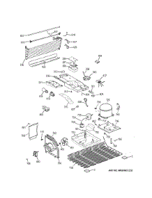 Unit Parts parts for Ge Refrigerator GTH16DBEDLWW from AppliancePartsPros.com