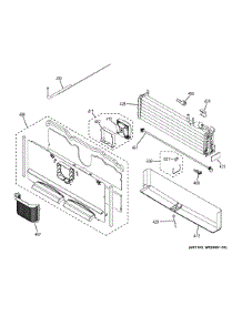 Freezer Section parts for Ge Refrigerator PWE23KGDABB from AppliancePartsPros.com