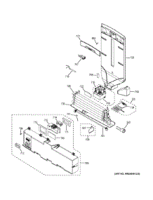 Fresh Food Section parts for Ge Refrigerator CYE23TSDASS from AppliancePartsPros.com