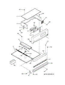Control Panel parts for Ge Wall Oven JRS06BJ2BB from AppliancePartsPros.com