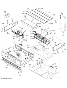 Control Panel parts for Ge Wall Oven PT9550DF5BB from AppliancePartsPros.com