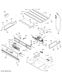 Control Panel parts for Ge Wall Oven PK7500DF4WW from AppliancePartsPros.com
