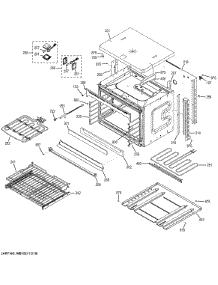 Lower Oven parts for Ge Wall Oven PK7500DF1BB from AppliancePartsPros.com