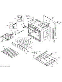 Lower Oven parts for Ge Wall Oven JT5500SF2SS from AppliancePartsPros.com
