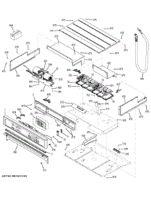 Control Panel parts for Ge Wall Oven PT9550DF2BB from AppliancePartsPros.com