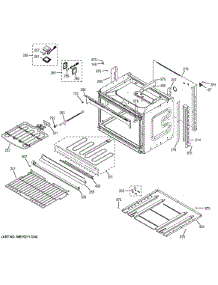 Lower Oven parts for Ge Wall Oven JK5500DF2BB from AppliancePartsPros.com