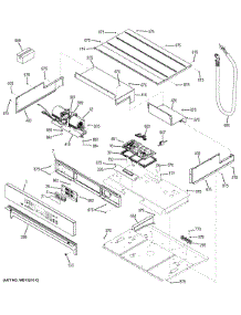 Control Panel parts for Ge Wall Oven PCT7050DF1WW from AppliancePartsPros.com
