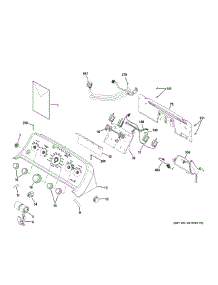 Controls & Backsplash parts for Ge Washer GTW460ASJ9WW from AppliancePartsPros.com