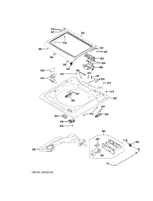 Top Panel & Lid parts for Ge Washer GTW750CPL1DG from AppliancePartsPros.com