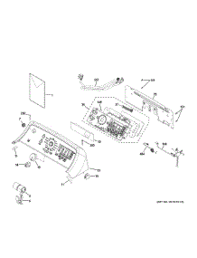 Controls & Backsplash parts for Ge Washer GTW755CPM1DG from AppliancePartsPros.com