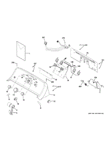 Controls & Backsplash parts for Ge Washer GTW220ACK4WW from AppliancePartsPros.com