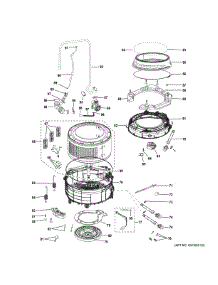 Tub parts for Ge Washer GFW148SSL0WW from AppliancePartsPros.com