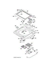 Top Panel & Lid parts for Ge Washer GTW680BSJ5WS from AppliancePartsPros.com