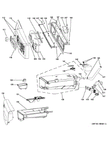 Controls & Dispenser parts for Ge Washer GFWS1500D1WW from AppliancePartsPros.com