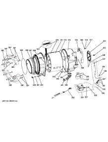 Tub & Motor parts for Ge Washer GFWH1200D1WW from AppliancePartsPros.com