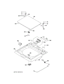 Top Panel & Lid parts for Ge Washer GTW220ACK1WW from AppliancePartsPros.com