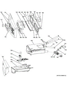 Controls & Dispenser parts for Ge Washer GFWN1300J0WW from AppliancePartsPros.com
