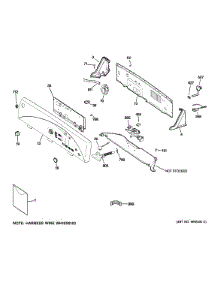 Controls & Backsplash parts for Ge Washer GTAP2250D1WW from AppliancePartsPros.com