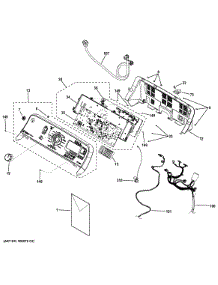 Controls & Backsplash parts for Ge Washer GTWS8355H1MC from AppliancePartsPros.com