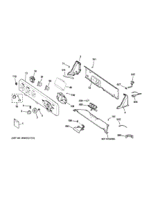 Controls & Backsplash parts for Ge Washer GTWN2800D1WW from AppliancePartsPros.com