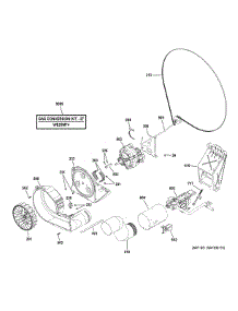 Gas Valve, Blower & Motor Assembly parts for Ge Washer Dryer Combo GUD27GSSM0WW from AppliancePartsPros.com