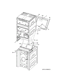 Cabinet (3) parts for Ge Washer Dryer Combo GUD24ESSJ0WW from AppliancePartsPros.com