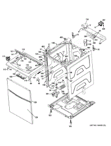 Cabinet (5) parts for Ge Washer Dryer Combo GUD24ESSJ0WW from AppliancePartsPros.com