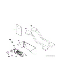 Controls parts for Ge Washer Dryer Combo GTUP240EM4WW from AppliancePartsPros.com