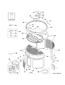 Control Panel & Shroud parts for Ge Water Heater GEH80DFEJSRA from AppliancePartsPros.com