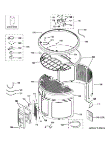 Control Panel parts for Ge Water Heater GEH50DEEDSCB from AppliancePartsPros.com
