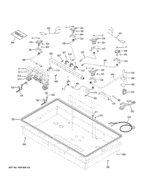 Gas & Burner Parts parts for Ge Cooktop PGP7036DL1WW from AppliancePartsPros.com