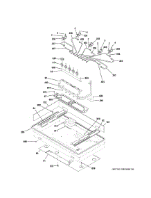 Gas & Burner Parts parts for Ge Cooktop ZGU385QSL1SS from AppliancePartsPros.com