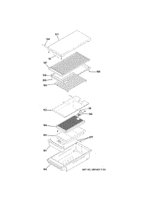 Grill Assembly parts for Ge Cooktop ZGU364NRP7SS from AppliancePartsPros.com